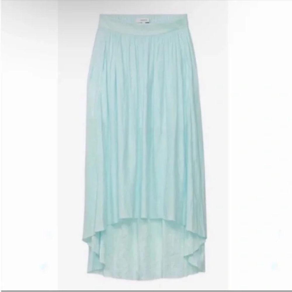 Aritzia Talula chouette mint hi low skirt